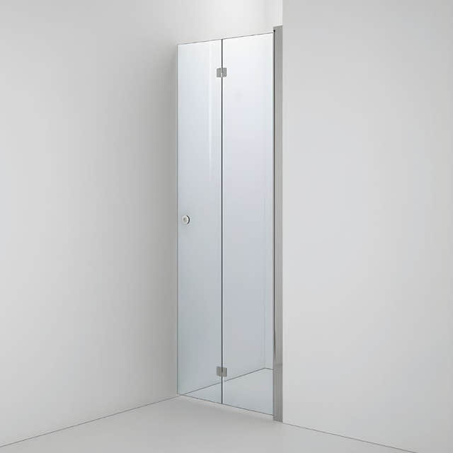 INR Dusjnisje LINC 2 Flex Standardmål Krom / 80cm / Høyre hengslet INR Iconic Nordic Rooms Dusjnisje INR-502202380