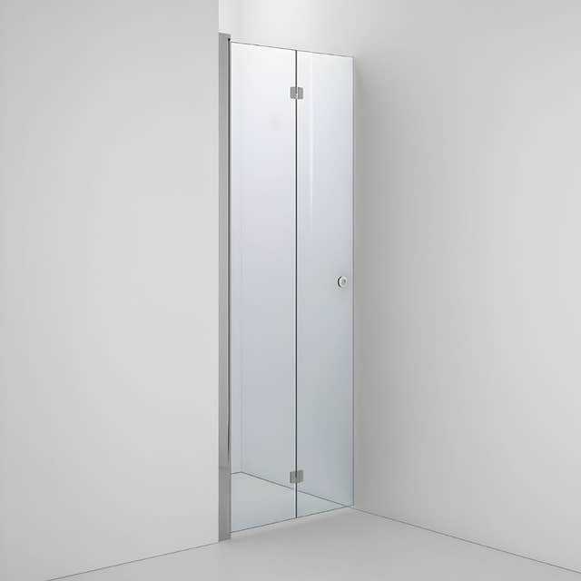 INR Dusjnisje LINC 2 Flex Standardmål Krom / 80cm / Venstre hengslet INR Iconic Nordic Rooms Dusjnisje INR-502102380