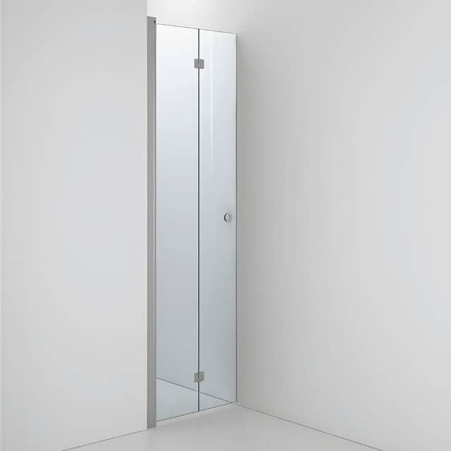 INR Dusjnisje LINC 2 Flex Standardmål Matt aluminium / 70cm / Venstre hengslet INR Iconic Nordic Rooms Dusjnisje INR-502102970