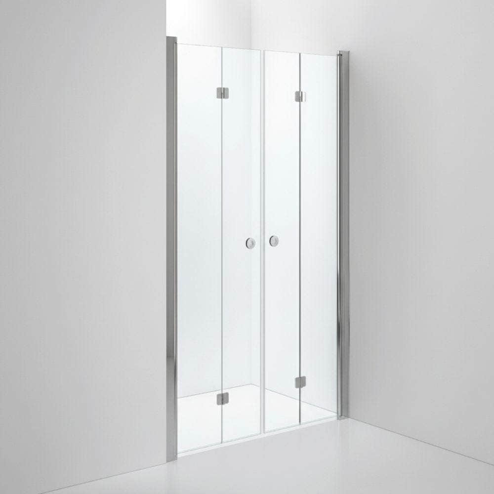 INR Dusjnisje LINC 3 Flex Måltilpasset Krom / Måltilpasset / Klart glass INR Iconic Nordic Rooms Dusjnisje INR-503102300