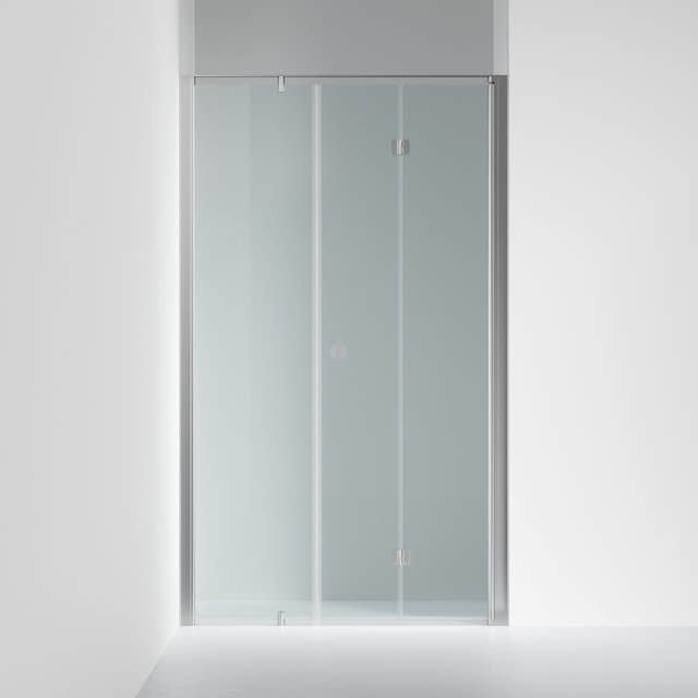 INR Dusjnisje LINC 4 Flex Måltilpasset Krom / Måltilpasset - høyre / Klart glass INR Iconic Nordic Rooms Dusjnisje INR-504402300