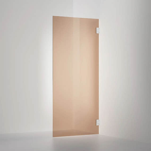 INR Dusjvegg ARC 19 Original Måltilpasset Krom / Måltilpasset / Bronse glass INR Iconic Nordic Rooms Dusjdør INR-11942500