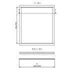 INR Dusjvegg ARC 43 Frame XL Måltilpasset