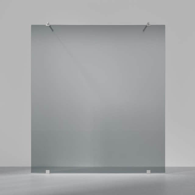 INR Dusjvegg ARC 43 Original Måltilpasset Brushed stainless / Måltilpasset / Grått glass INR Iconic Nordic Rooms Dusjvegg INR-14303400