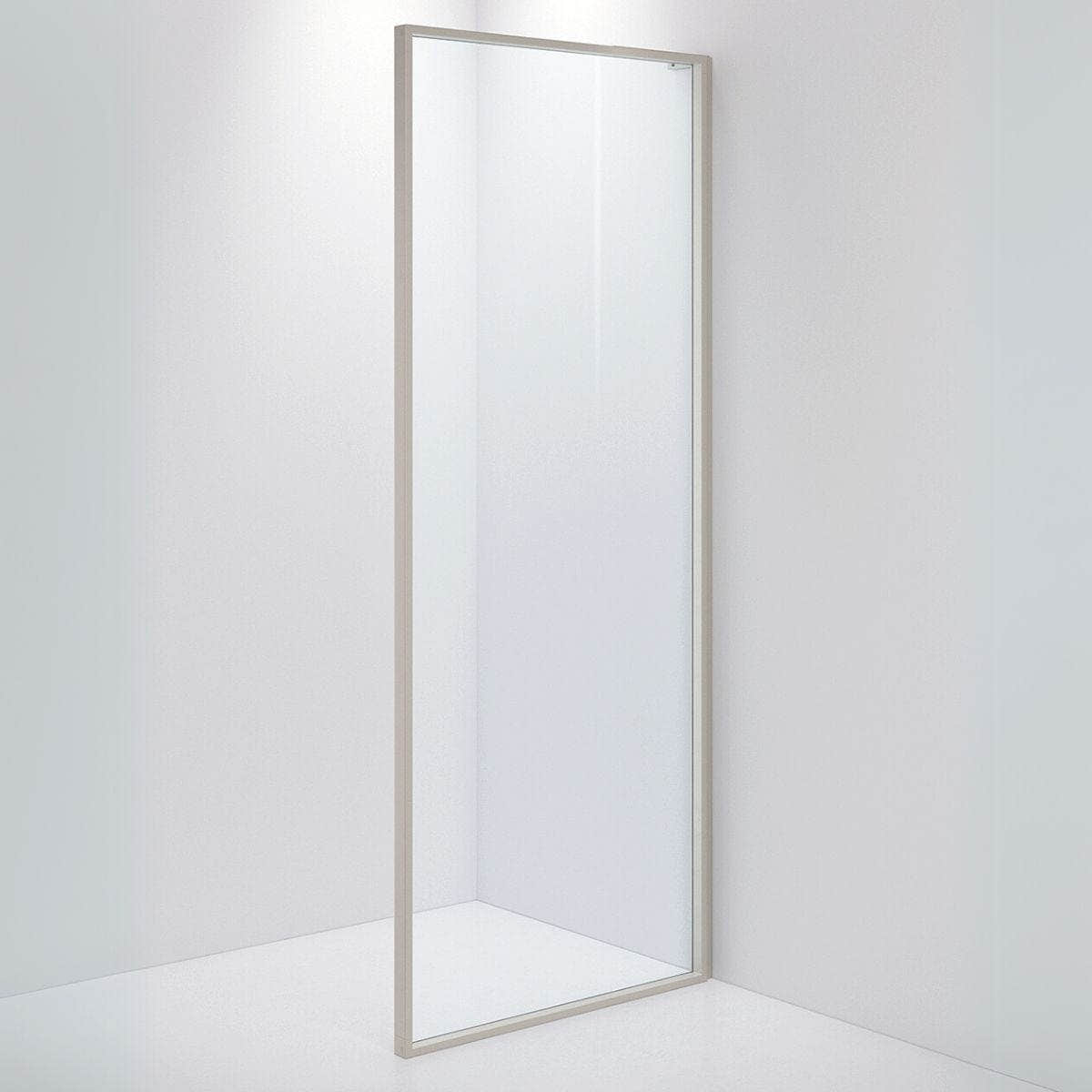 INR Dusjvegg EDGE 20 900 mm / Stone / Klart glass INR Iconic Nordic Rooms Dusjvegg INR-220002490