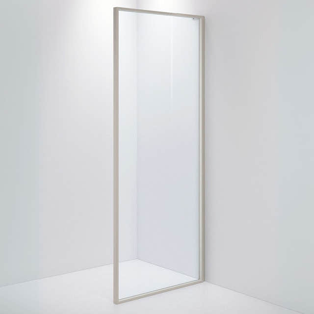 INR Dusjvegg EDGE 20 900 mm / Stone / Klart glass INR Iconic Nordic Rooms Dusjvegg INR-220002490