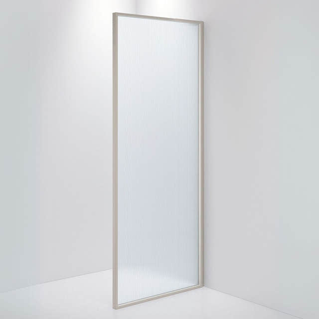 INR Dusjvegg EDGE 20 900 mm / Stone / Sway glass INR Iconic Nordic Rooms Dusjvegg INR-220041490
