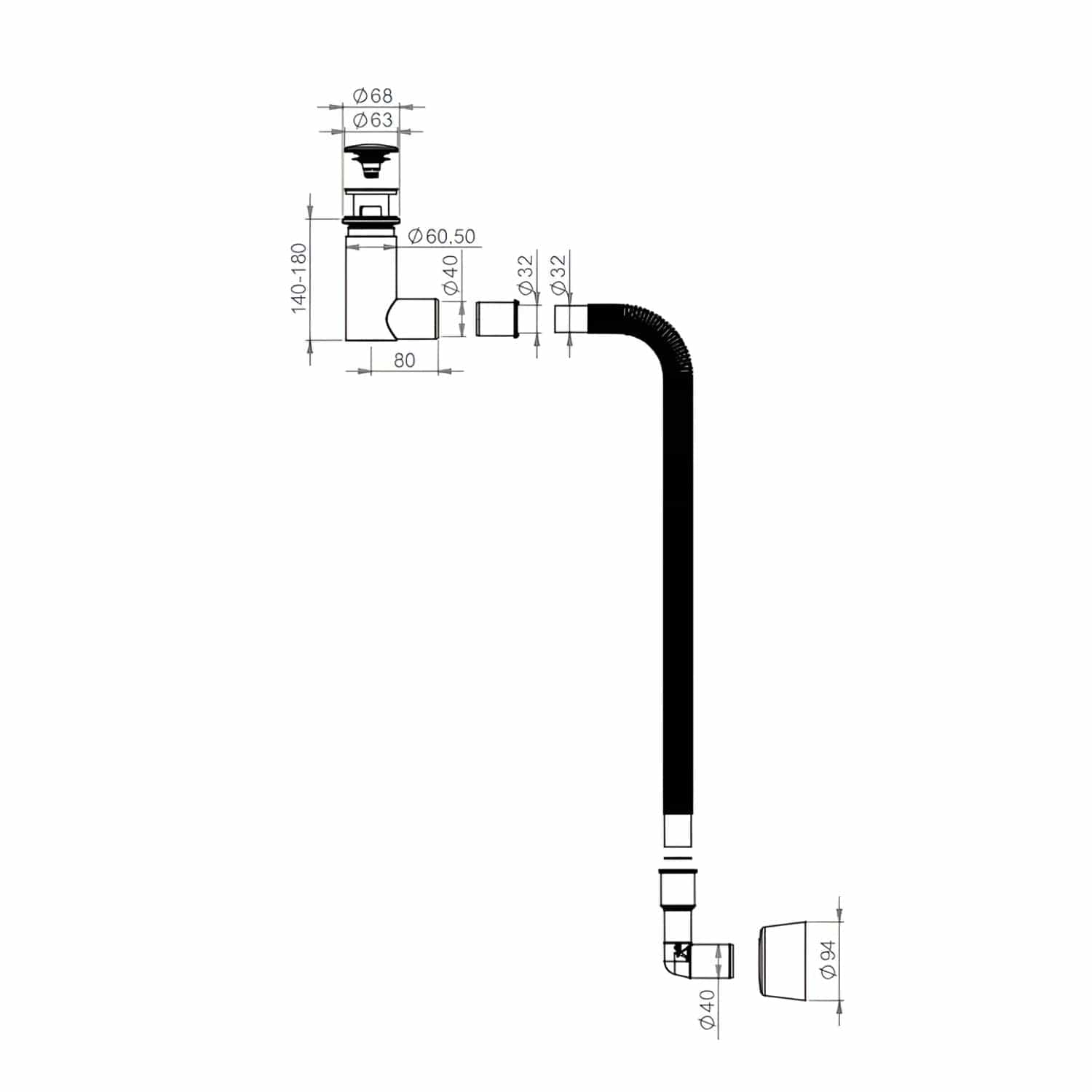 INR Easy-Clean Universal Servant soak Bunnventil INR Iconic Nordic Rooms Bunnventil