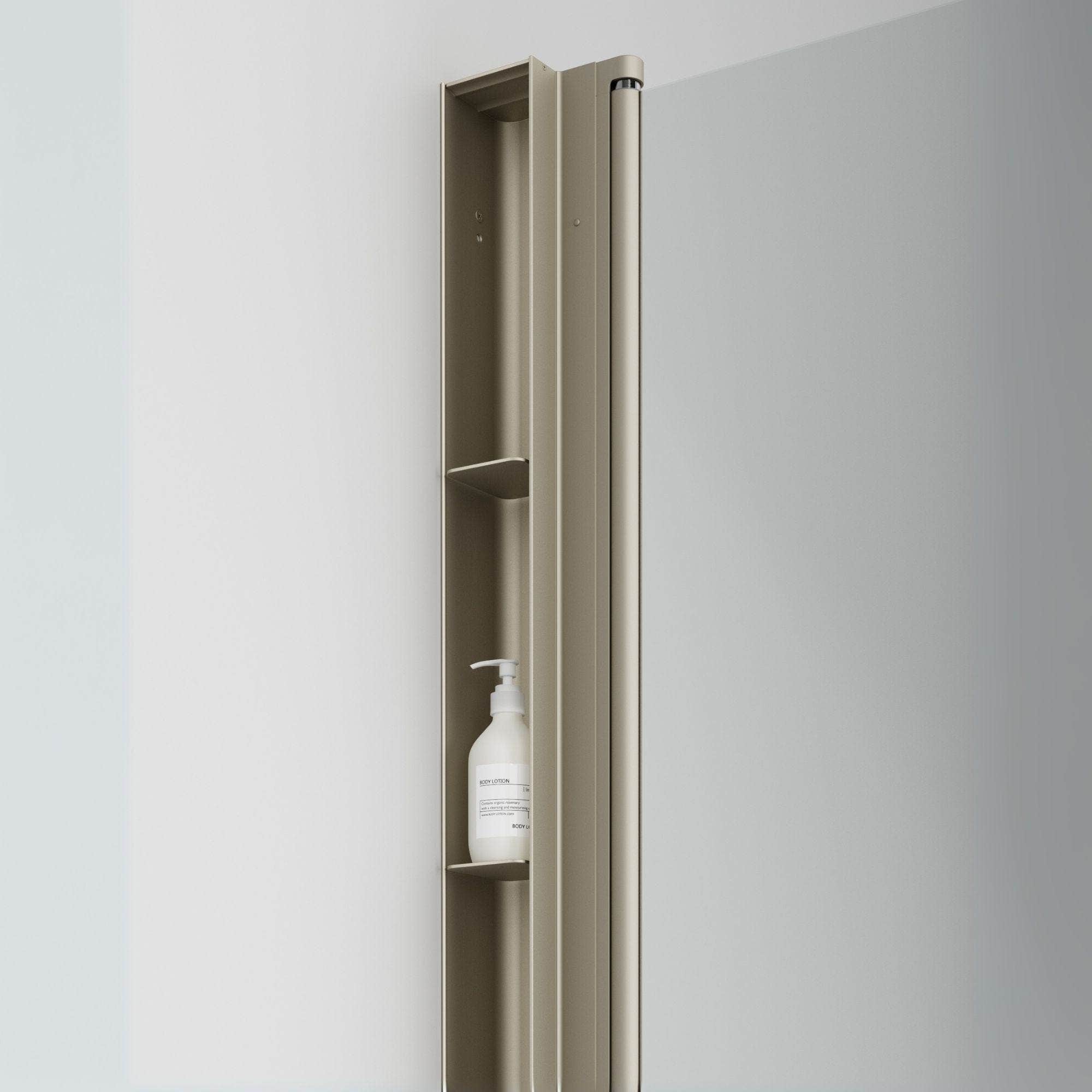 INR Ekstra hylle til Pile Dusjoppbevaring Stone INR Iconic Nordic Rooms Dusjhylle INR-80001715