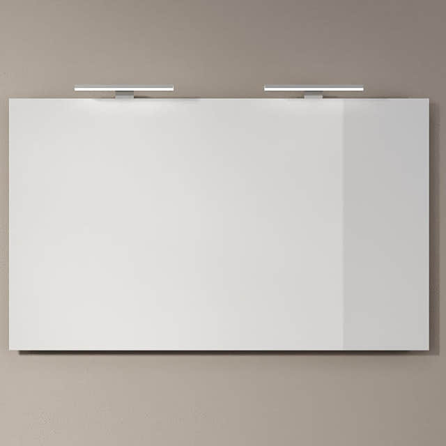 INR FEEL Speil med Belysningsarmatur og Underbelysning LED B400-1000xH720/755xD30/95mm 120cm INR Iconic Nordic Rooms Baderomsspeil INR-344120