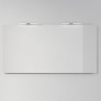 INR FEEL firkantet speil med lys (lampe/underlys)