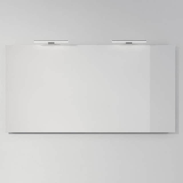 INR FEEL Speil med Belysningsarmatur og Underbelysning LED B400-1000xH720/755xD30/95mm 140cm INR Iconic Nordic Rooms Baderomsspeil INR-344140