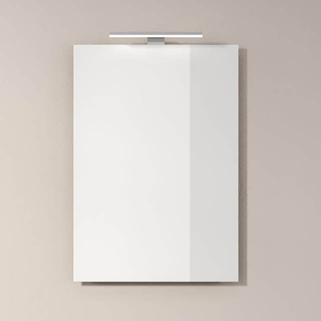INR FEEL Speil med Belysningsarmatur og Underbelysning LED B400-1000xH720/755xD30/95mm 50cm INR Iconic Nordic Rooms Baderomsspeil INR-344050