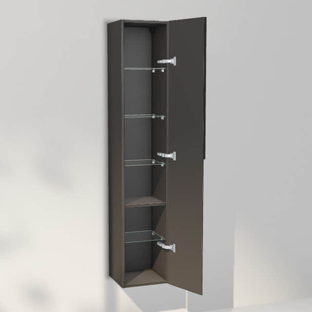 INR Grip 30/30 Høyskap Carbon grey / 30cm / Høyre INR Iconic Nordic Rooms Høyskap bad INR-395653H