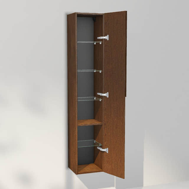 INR Grip 30/30 Høyskap Dark oak / 30cm / Høyre INR Iconic Nordic Rooms Høyskap bad INR-395638H