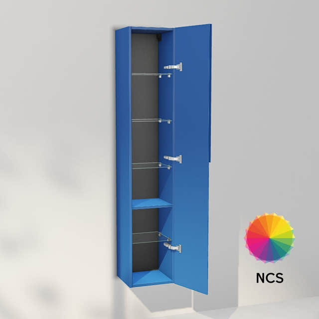 INR Grip 30/30 Høyskap NCS farge / 30cm / Høyre INR Iconic Nordic Rooms Høyskap bad INR-395666H