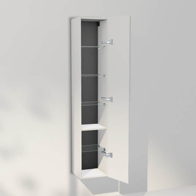 INR Grip 30/30 Høyskap Pure white / 30cm / Høyre INR Iconic Nordic Rooms Høyskap bad INR-395616H