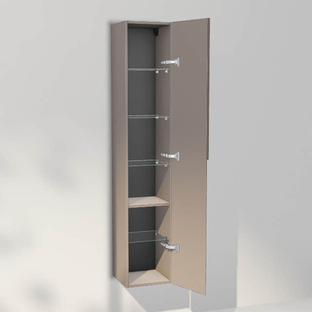 INR Grip 30/30 Høyskap Warm clay / 30cm / Høyre INR Iconic Nordic Rooms Høyskap bad INR-395655H