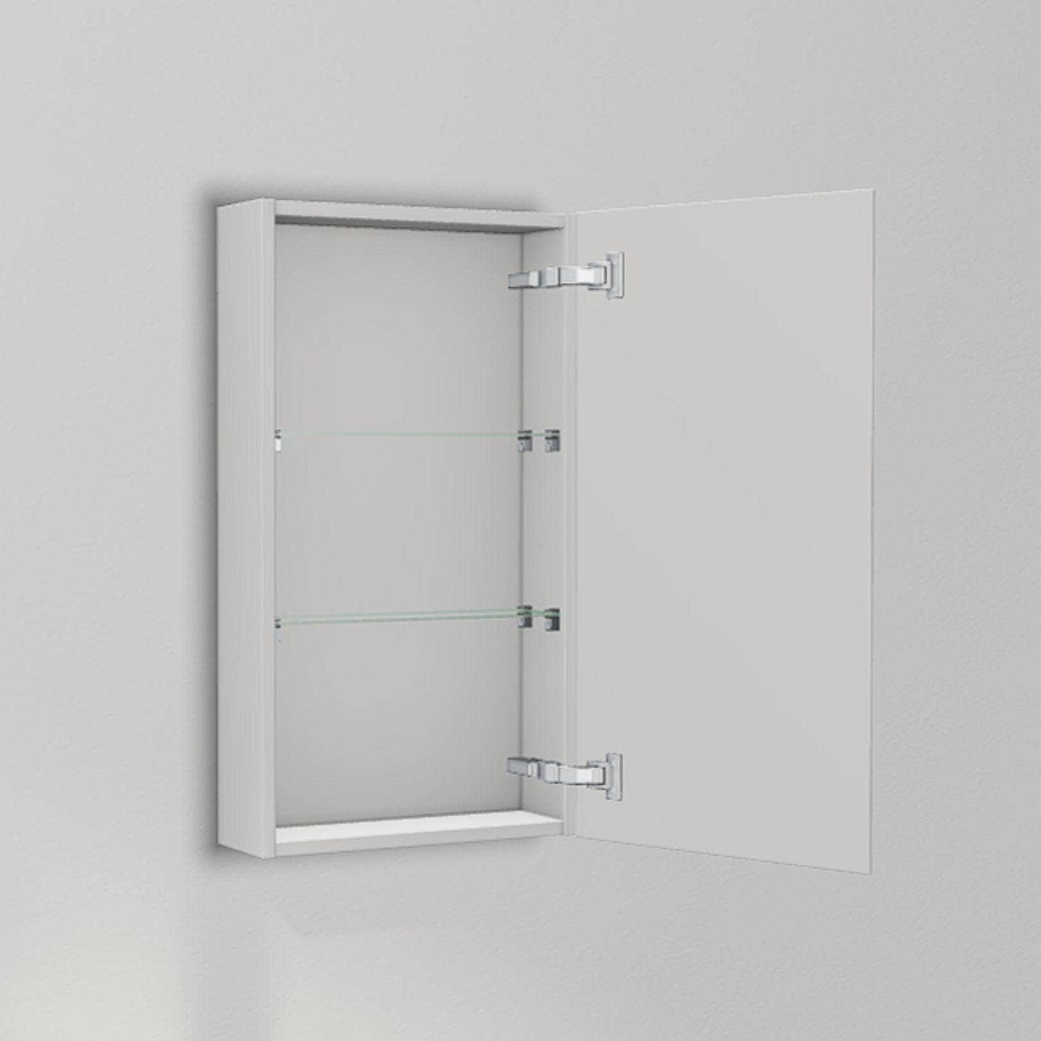 INR Grip 40/15 Veggskap Pure white / 40cm / Høyre INR Iconic Nordic Rooms Sideskap bad INR-395416H