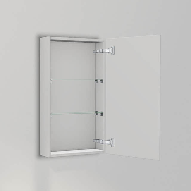 INR Grip 40/15 Veggskap Pure white / 40cm / Høyre INR Iconic Nordic Rooms Sideskap bad INR-395416H