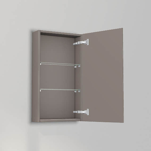 INR Grip 40/15 Veggskap Warm clay / 40cm / Høyre INR Iconic Nordic Rooms Sideskap bad INR-395455H