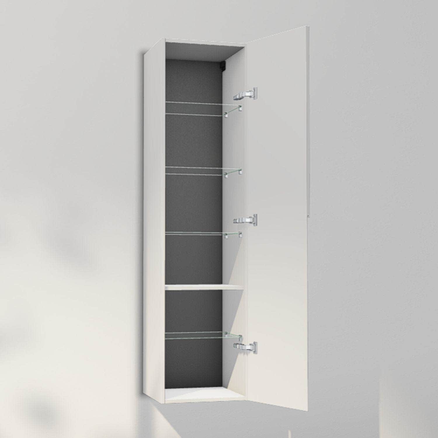INR Grip 40/40 Høyskap Pure white / 40cm / Høyre INR Iconic Nordic Rooms Høyskap bad INR-395816H
