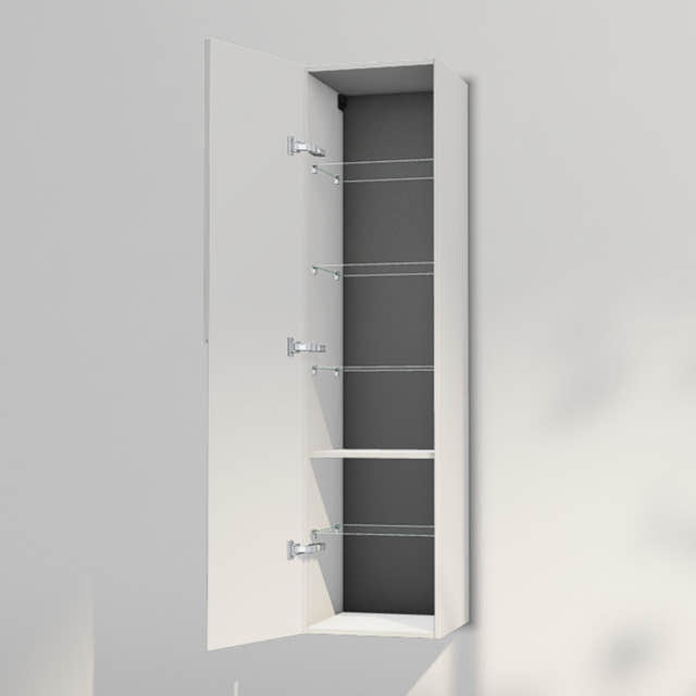 INR Grip 40/40 Høyskap Pure white / 40cm / Venstre INR Iconic Nordic Rooms Høyskap bad INR-395816V