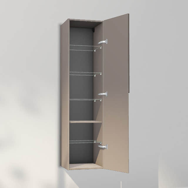 INR Grip 40/40 Høyskap Warm clay / 40cm / Høyre INR Iconic Nordic Rooms Høyskap bad INR-395855H