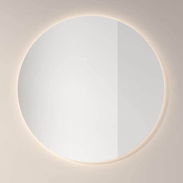 INR LOOX Speil Ø70-110 LED-Belysning Ø90 INR Iconic Nordic Rooms Baderomsspeil INR-360090