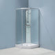 INR Nevada 2.0 Dusjkabinett Krom / 90x90cm / Klart glass INR Iconic Nordic Rooms Dusjkabinett INR-90402390
