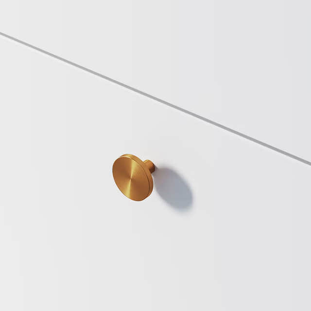 INR PLAY Knott Ø35mm Brushed bronze INR Iconic Nordic Rooms Knotter og håndtak INR-20207