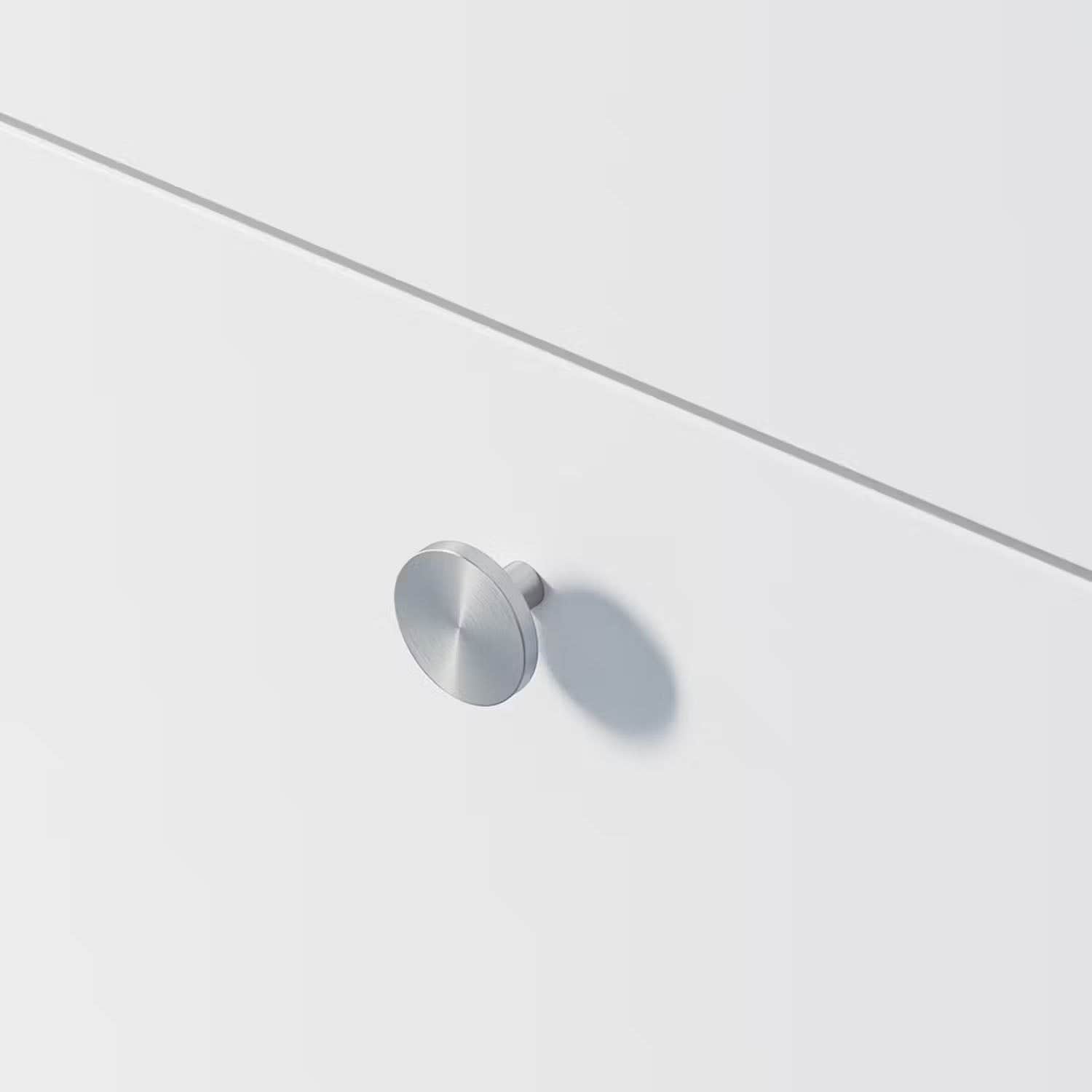 INR PLAY Knott Ø35mm Brushed stainless INR Iconic Nordic Rooms Knotter og håndtak INR-20204