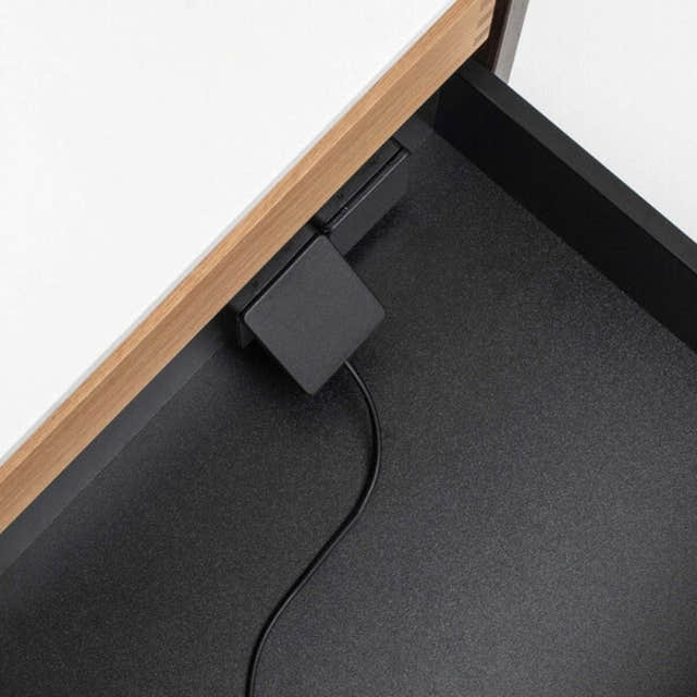 INR Plus Power til AIR Dobbelt, Nedre Skuff 60cm INR Iconic Nordic Rooms Tilbehør baderomsinnredning INR-369915