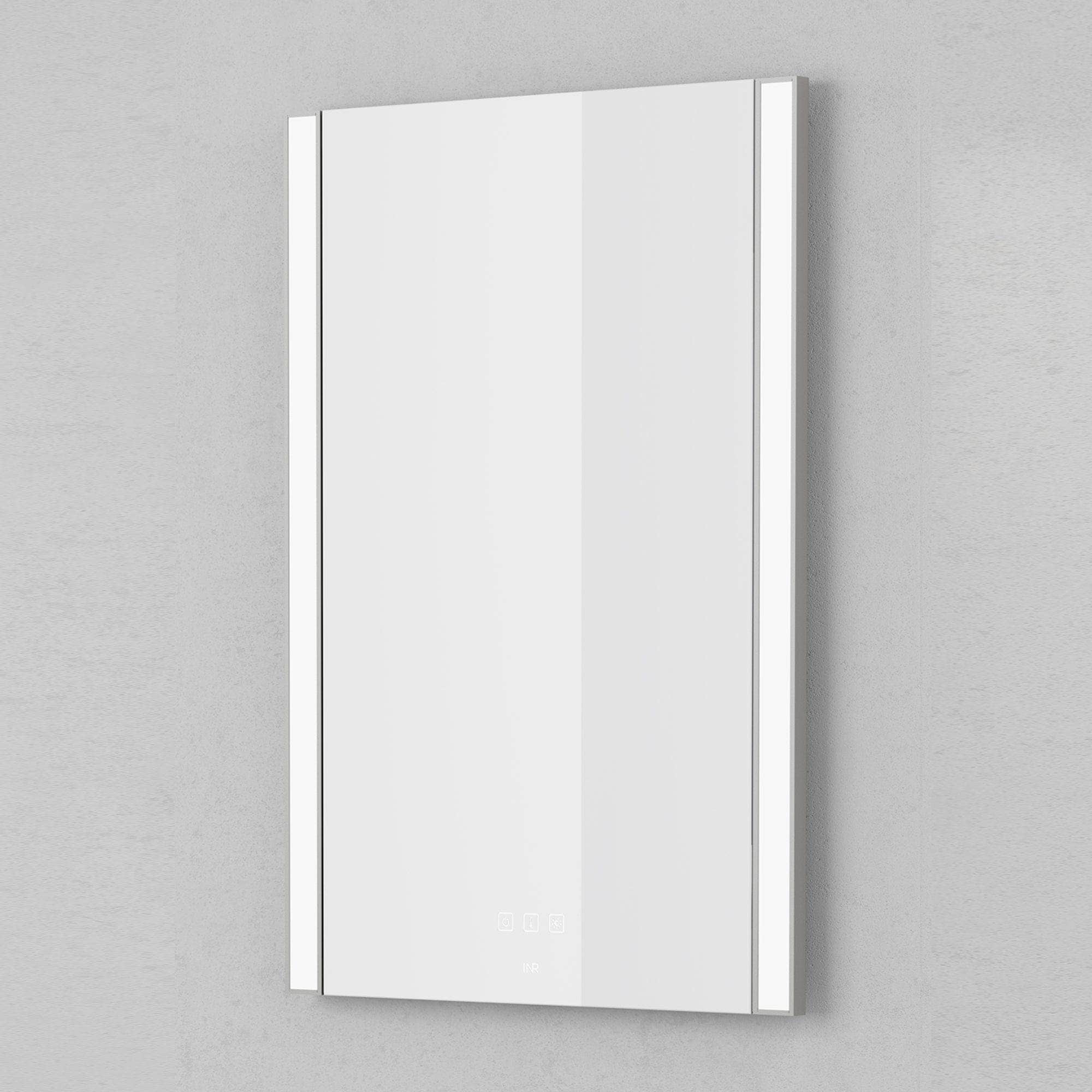 INR SCENE Speil med Regulerbar sidebelysning B500-1200xH720xD30/70mm INR Iconic Nordic Rooms Baderomsspeil