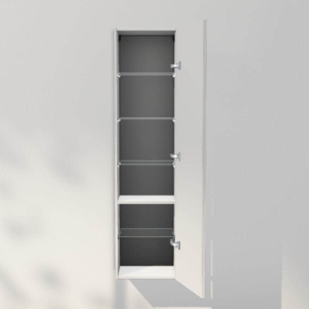 INR Sense 40/30 Høyskap Pure white / 30cm / Høyre INR Iconic Nordic Rooms Høyskap bad INR-386416H