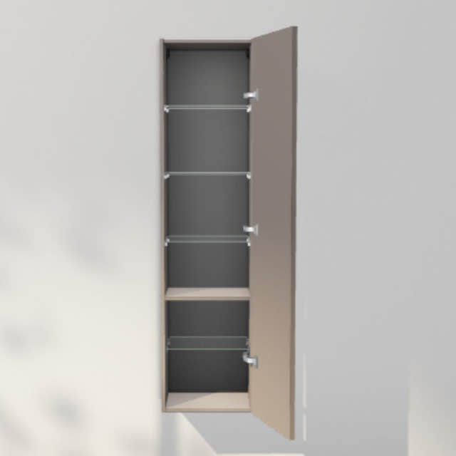 INR Sense 40/30 Høyskap Warm clay / 30cm / Høyre INR Iconic Nordic Rooms Høyskap bad INR-386455H