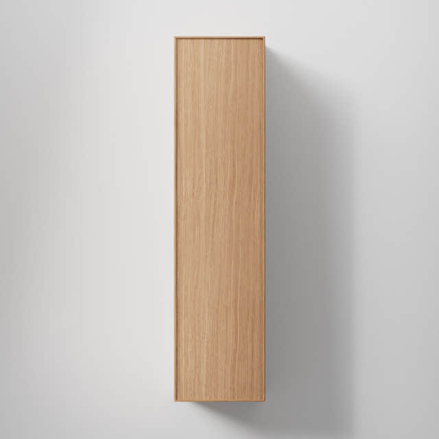INR Sense 40/40 Høyskap med Skuffer Natural oak / 40cm / Høyre hengslet INR Iconic Nordic Rooms Høyskap bad INR-386634H