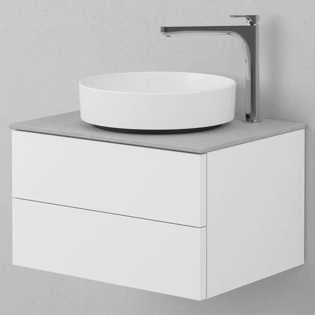INR Servantskap AIR Solid med 2 Skuffer H:35xD45 cm INR Iconic Nordic Rooms Servantskap