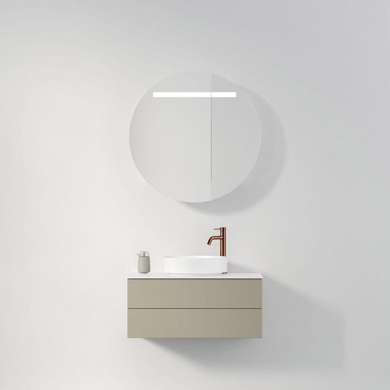 INR Servantskap AIR Solid med 2 Skuffer H:35xD45 cm INR Iconic Nordic Rooms Servantskap