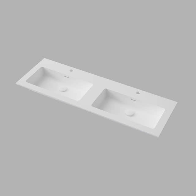 INR Smooth Servant Soft white / 140cm dobbel INR Iconic Nordic Rooms Møbelservant INR-680142