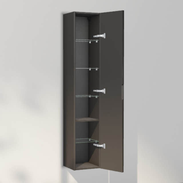 INR Solid 30/30 Høyskap Carbon grey / 30cm / Høyre INR Iconic Nordic Rooms Høyskap bad INR-385853H