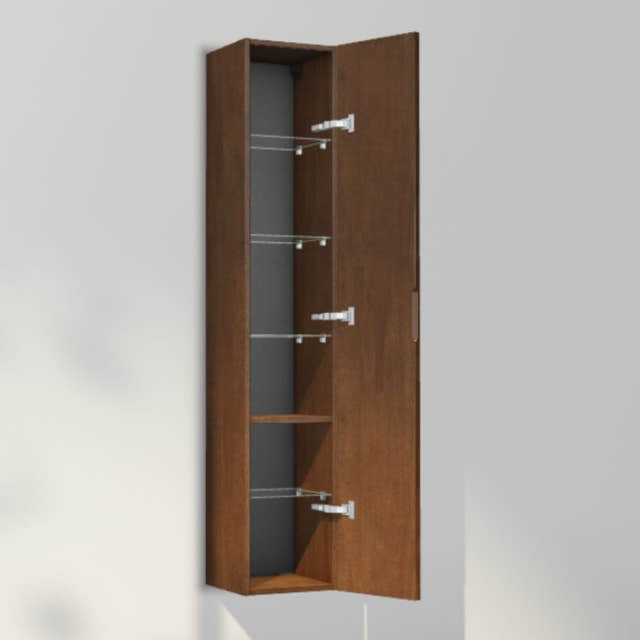 INR Solid 30/30 Høyskap Dark oak / 30cm / Høyre INR Iconic Nordic Rooms Høyskap bad INR-385838H