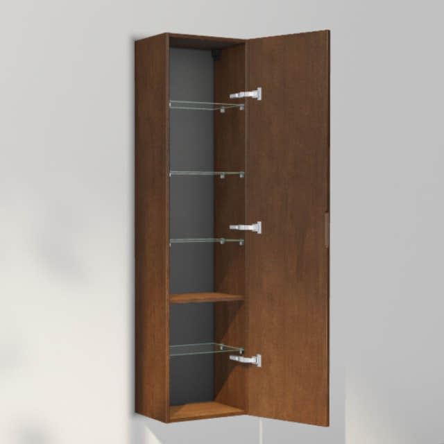 INR Solid 40/30 Høyskap Dark oak / 40cm / Høyre INR Iconic Nordic Rooms Høyskap bad INR-385938H