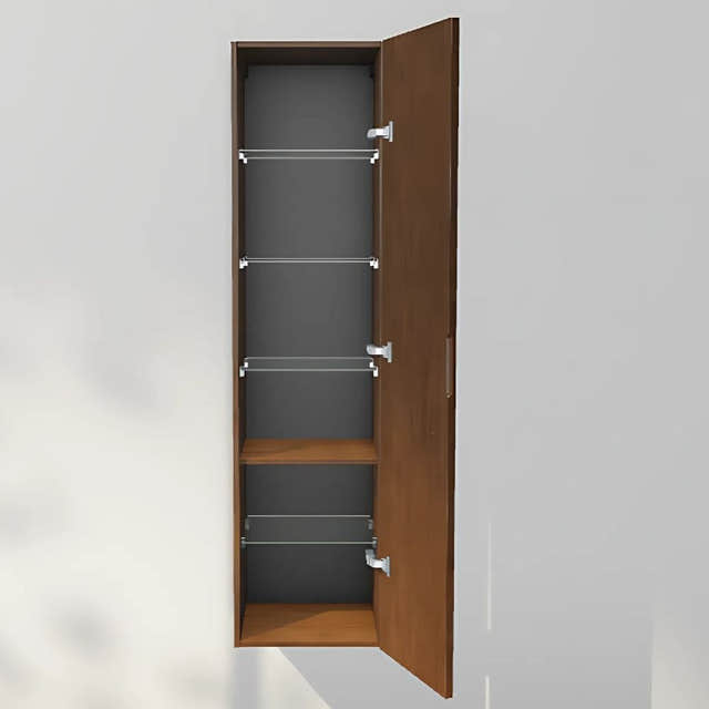 INR Solid 40/40 Høyskap Dark oak / 40cm / Høyre INR Iconic Nordic Rooms Høyskap bad INR-386138H