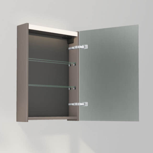 INR STAGE 50 Speilskap med Stikkontakt Warm clay / 50cm / Høyre INR Iconic Nordic Rooms Speilskap INR-368655H