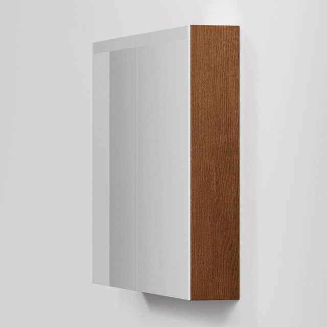 INR STAGE Plus Speilskap med Lysregulering B40-140xH72xD14cm Dark oak / 100cm INR Iconic Nordic Rooms Speilskap INR-369538
