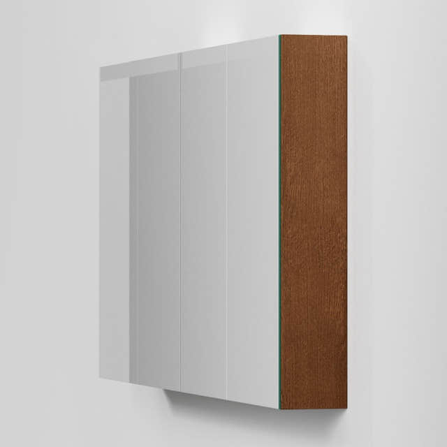INR STAGE Plus Speilskap med Lysregulering B40-140xH72xD14cm Dark oak / 140cm INR Iconic Nordic Rooms Speilskap INR-369738