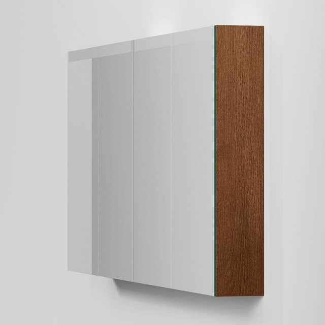 INR STAGE Plus Speilskap med Lysregulering B40-140xH72xD14cm Dark oak / 160cm INR Iconic Nordic Rooms Speilskap INR-387238