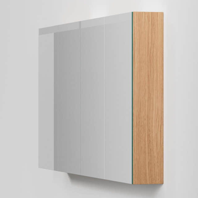 INR STAGE Plus Speilskap med Lysregulering B40-140xH72xD14cm Natural oak / 160cm INR Iconic Nordic Rooms Speilskap INR-387234