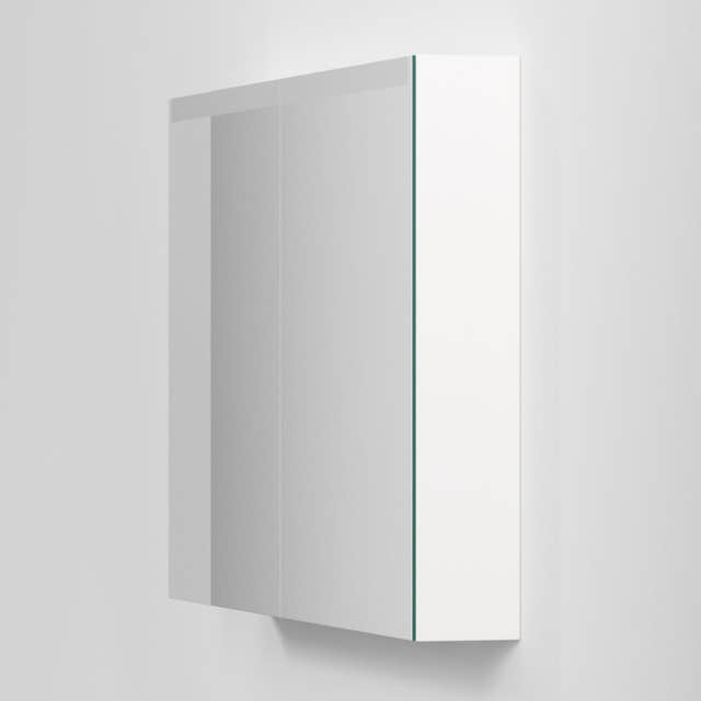INR STAGE Plus Speilskap med Lysregulering B40-140xH72xD14cm Pure white / 120cm INR Iconic Nordic Rooms Speilskap INR-369616